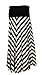 eVogues Plus size Striped Dress Skirt