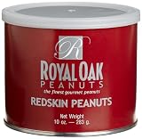 Review Royal Oak  / Royal Oak Gourmet Virginia Redskin Peanuts, 10-Ounce Tins (Pack of 6)