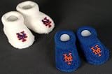 New York Mets Newborn Bootie 2-Pack
