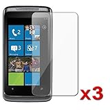 HTC 7 Surround Crystal Clear Screen Protector ( 3 Pack )