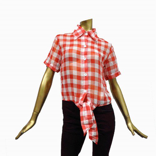 RASTARS＆[ラスターズ] シャツ レディース ショート丈 チェック レディースファッション トップス 柄物