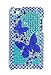 iPod Touch 4G Full Diamond Graphic Case - Blue Butterfly (Package include a HandHelditems Sketch Stylus Pen)