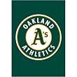 Oakland Athletics MLB Mini Garden or Window Flag (15"x10.5")