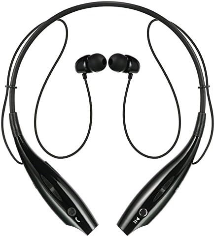 Sports Neckband Bluetooth Stereo Headset [Music play time: Up to 8 Hours, 2015 Version] Designed for Samsung Android Smartphone