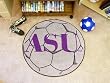Alcorn State Braves 29" Round Soccer Ball Floor Mat (Rug)