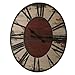 Wilco Imports Large Oval Wall Clock 24.25-inch x 2.5-inch x 29.25-inch