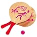 Happy People 74021 - Beachball-Set, 2 Schläger