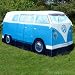 Replica 1965 Volkswagen Camper Van 4-person Tent - Licesnsed by VW (Blue)