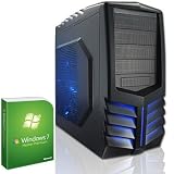Produkt-Bild: KCS gaming [184155] - erster 8-Kern Prozessor + 6er-Serie Grafikkarte + USB3.0 - PC mit AMD FX-8150 8x 3,6GHz (Turbo bis 4,2GHz) | 8GB DDR3-1333 Dual-Channel | 2000 GB SATA2 Festplatte | AMD Radeon HD7870 2048MB GDDR5, HDMI + DVI (DirectX11 + Bluray3D) | ASUS M5A87 | USB3.0 | DVD-RW | 6-Kanal-Sound | GigabitLAN | 550W BeQuiet Netzteil | Microsoft Windows 7 Home Premium 64-Bit