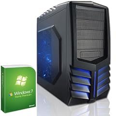 KCS [184131] - Sechskerner + USB3.0 - PC mit AMD FX-6100 6x3,3GHz (Turbo bis 3,9GHz) Bulldozer | 8GB DDR3-1333 Dual-Channel | 1000 GB SATA2 Festplatte | AMD Radeon HD6870 1024MB GDDR5, HDMI + DVI (DirectX11 + Bluray3D) | ASUS M5A87 | USB3.0 | DVD-RW | 6-Kanal-Sound | GigabitLAN | 550W Netzteil | Microsoft Windows 7 Home Premium 64-Bit