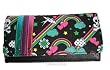 Goth Girl Skulls and Rainbow Wallet