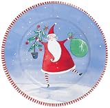 Caspari Ho! Ho! Ho! Paper Salad Plate Package