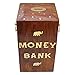 ITOS365 Handicrafted Wooden Money Bank Large Piggy Coin Box for Kids & Adult Gifts RS.949.00