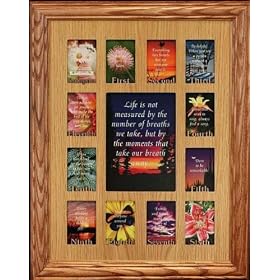 12x16 Laser Cut K-12 School Days Years Photo Picture Collage Light Medium Mat with ~... by JoyceBoyce.com