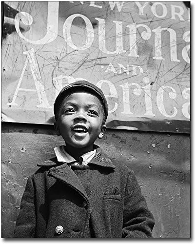 Harlem Newsboy New York City Gordon Parks 8x10 Silver Halide Photo Print