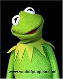 Professional Muppet Puppet Ventriloquist TV Movie Prop The Muppet Show Sesame Street Kermit the Frog Fraggle Rock Puppetry theater OOAK custom built