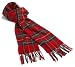 V Fraas Men's Cashmink 12x72 Tartan Muffler