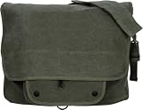 Classic Cotton Canvas Paratrooper Shoulder Messenger Bag
