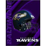 Northwest Baltimore Ravens 60x80 Team Strength Plush Throw