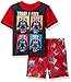 Star Wars Boys' Darth Vader 2 Piece Pajama Short Set