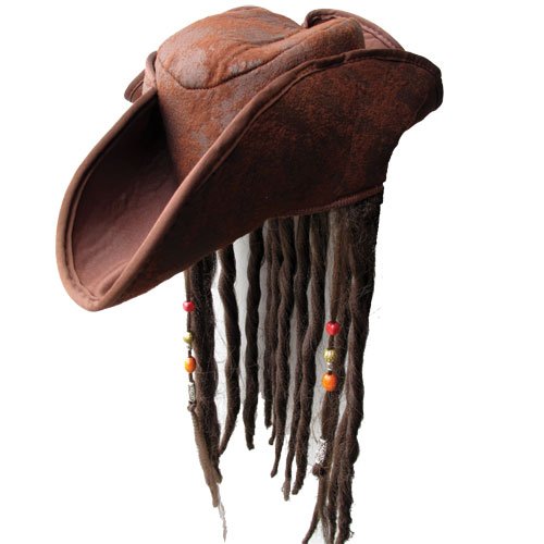 Caribbean Jack Sparrow Hat + Hair