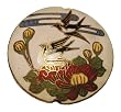 Chinese cloisonne peace pendant / amulet with dove bird design, white background