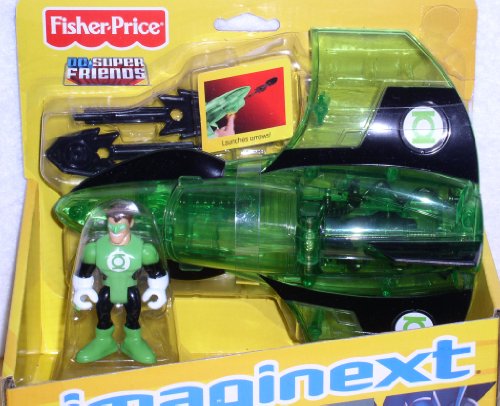 Imaginext DC Super Friends Green Lantern Jet