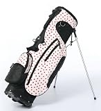Jgolf Red Polka Dots Ladies Golf Stand Bags