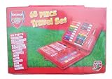 Arsenal Fc 68 Piece Football Travel Stationery Bag Official