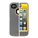 Otterbox Defender Series Hybrid Case & Holster for iPhone 4 & 4S  - Retail Packaging - Sun Yellow/Gunmetal Grey