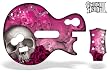 Guitar Hero 3 Faceplate Skin for Xbox 360 / PS3 - Pink Skulls