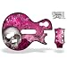 Guitar Hero 3 Faceplate Skin for Xbox 360 / PS3 - Pink Skulls