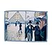 Microfiber Cleaning Cloth for iPad and Touchscreens Paris Street in Rainy Weather Smartie by Lynktec