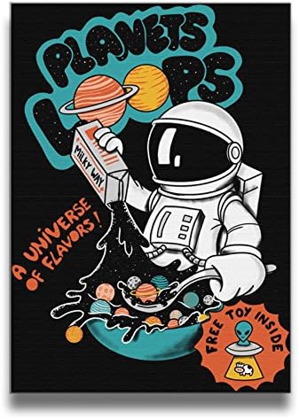 ReBorn Planets Cereal Frameless Canvas Prints Painting For Home Office Decor