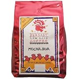 Puroast Low Acid Coffee Low Acid Mocha Java Flavored Coffee Grind Whole Bean 5 Pound Bags