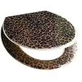 Roaring leopard bathroom luxury toilet seat