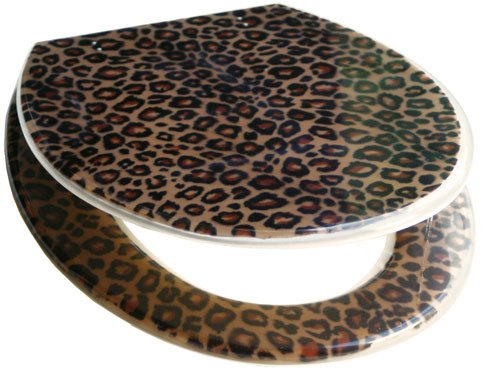 Puregadgets puregadgets the roaring leopard bathroom luxury toilet seat jhte051
