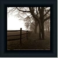 Corner Fence By Harold Silverman Art Print Poster Picture Framed Decor 10X10