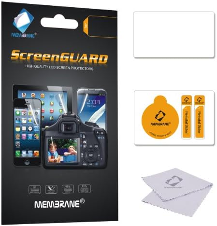 6 x Membrane Screen Protectors for Samsung Galaxy Core II (SM-G355H / Galaxy Core 2 Dual Sim / G3556D / G3559 / Duos / G3558) - Crystal Clear (Glossy), Retail Package, Installation Kit