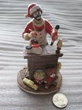 Emmett Kelly Jr..... EKJ Santa At Workbench #10029
