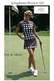 Kristy J UV Protective Set: Cap Sleeve/Skort Outfit
