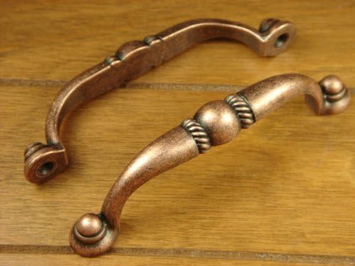 Sonoma Cabinet HardwareMadera Pull Handle Antique Copper 3.75" (96mm) Kitchen Bath Vanity