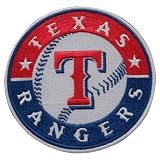 MLB Texas Rangers Embroidered Team Logo Collectible Patch-