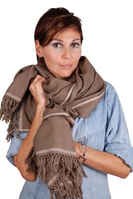 Shoreditch Merino Wool Shawl / Oversize Scarf