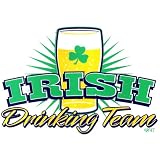 Bella Ladies / Juniors / Girly Long-Sleeve T-Shirt : Irish Drinking Team - Beer Shamrock St Patricks Day