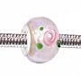 Pandora Style Charm Bead (Z38) Murano Style / Lampwork Glass (14mm x 10mm) (fits Troll too)