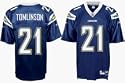 LaDainian Tomlinson San Diego Chargers PREMIER Reebok NFL Football Jersey - Youth (Blue)