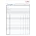 Adams Statement Book, 5.56 x 8.44 Inches, 2-Parts, Carbonless, 50 Sets, White and Canary, (DC5812)