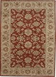 Global Accents ROY745RUS036056 Royal Rhythm Rust-Camel 3'6'' x 5'6'' Rectangular Rug