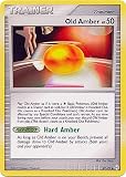 Pokemon Platinum Arceus Single Card Old Amber #89 Uncommon